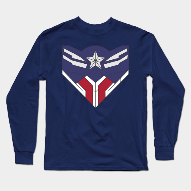 Captain Wilson Alternate Design Long Sleeve T-Shirt by IORS